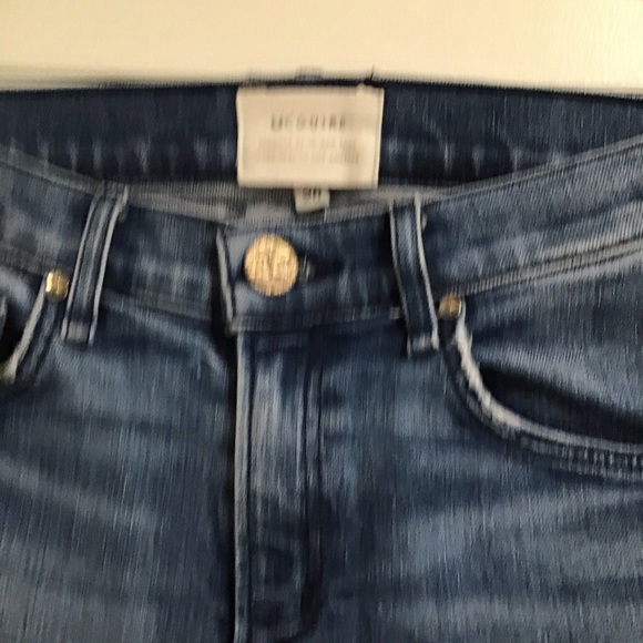 McGuire Denim Newton Raw Hem Skinny Jeans Sz. 26 - Picture 5 of 7